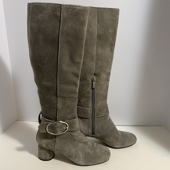 Donald J. Pliner Gray Over the Knee Boots - Picture 4 of 15